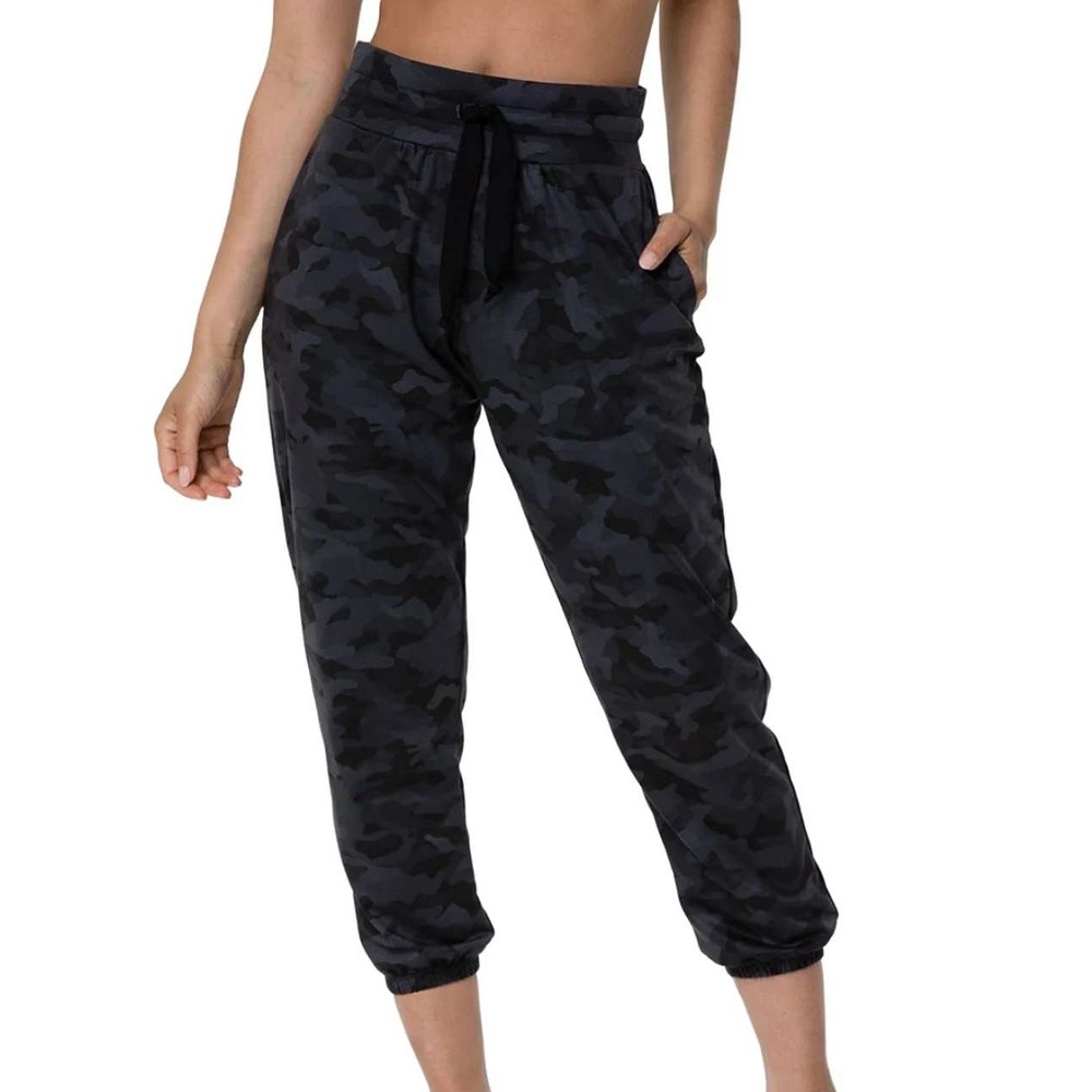 Onzie x Revolve Divine Pant S/M Black Gray Jogger Camo Sweatpants NWT USA Made